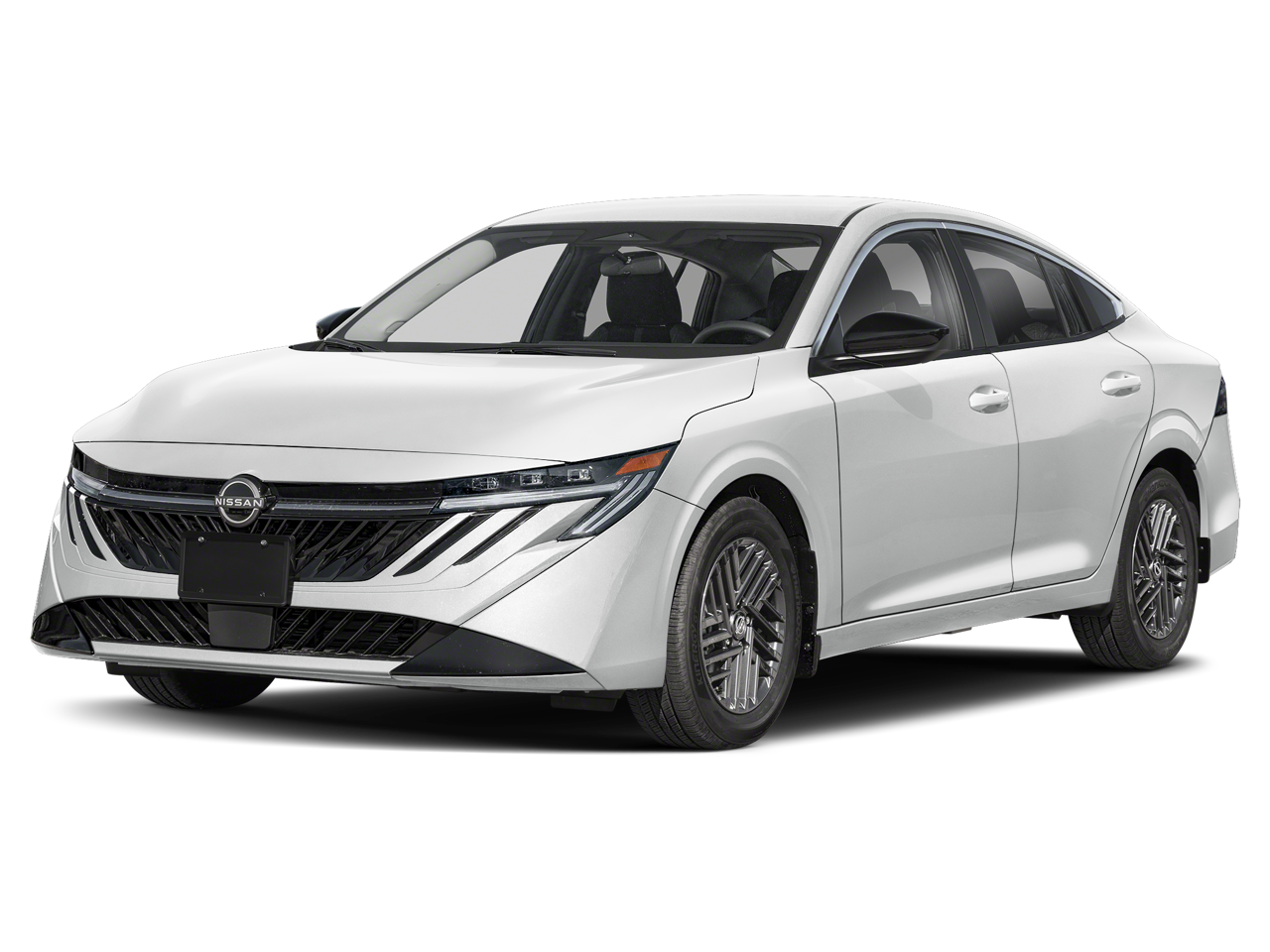 2026 Nissan Sentra SV in Fresh Powder — front three-quarter view