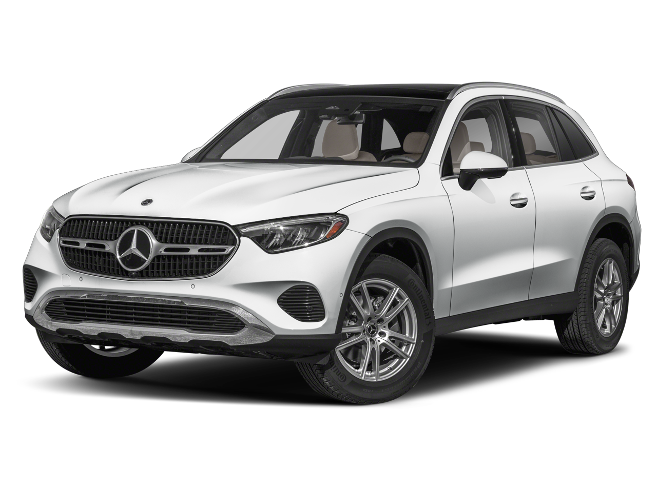 2025 Mercedes-Benz GLC GLC 300 in Silver Metallic — front three-quarter view
