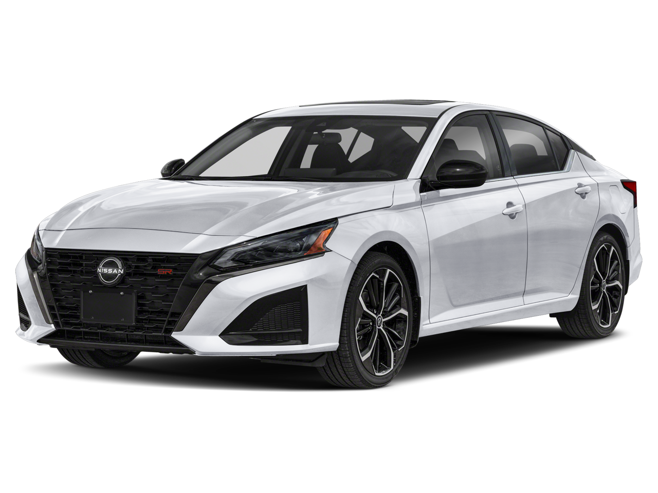 2026 Nissan Altima 2.5 SR in Tactical Grn/Super Black — front three-quarter view