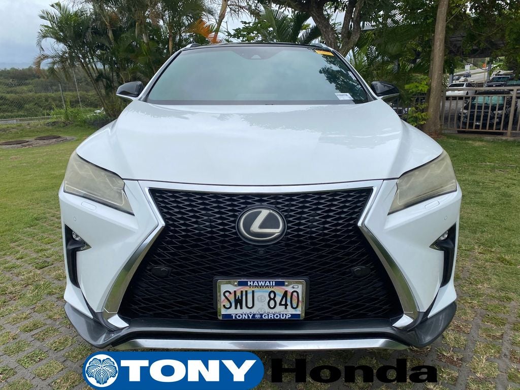 2016 Lexus RX — side profile view