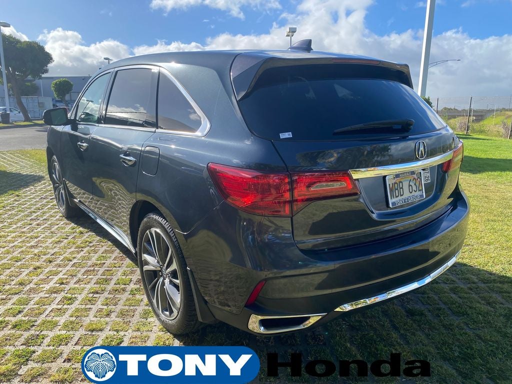 2020 Acura MDX — detail view