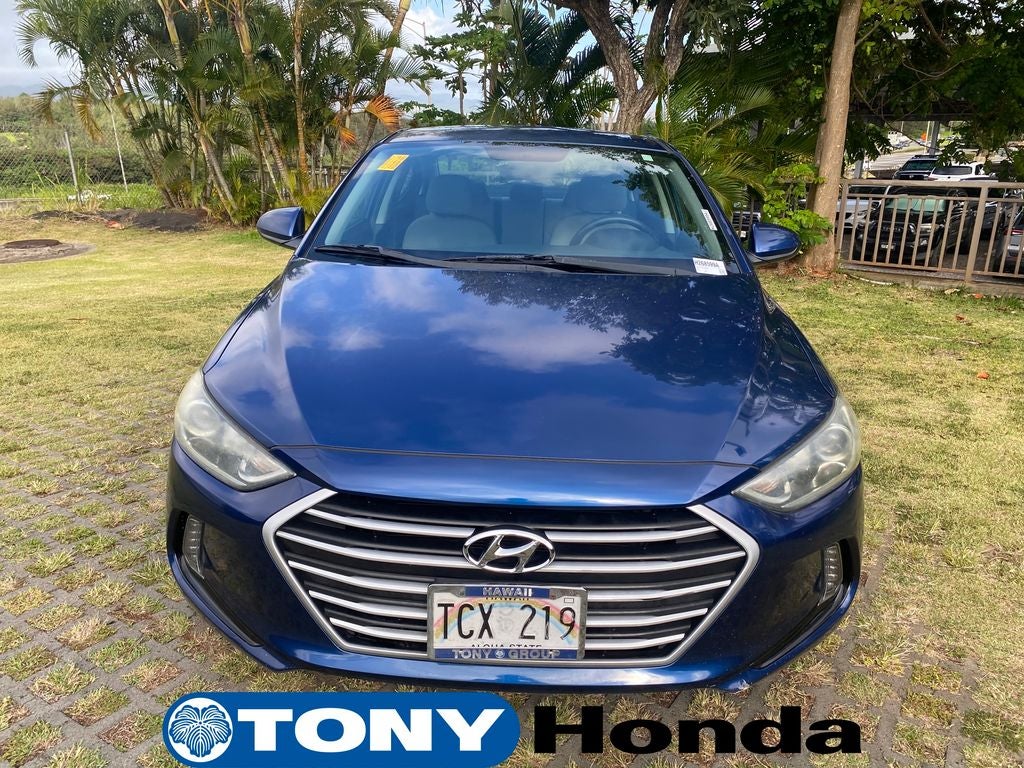 2017 Hyundai Elantra — side profile view