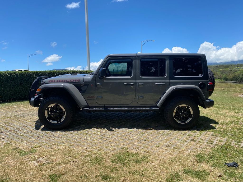 2019 Jeep Wrangler — rear three-quarter view