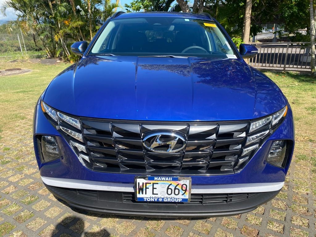 2022 Hyundai Tucson — side profile view