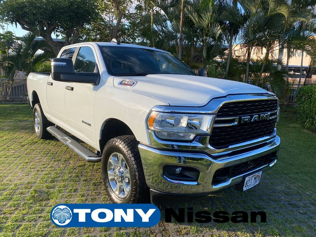 2024 RAM 2500 Big Horn in Bright White Clearcoat — front three-quarter view